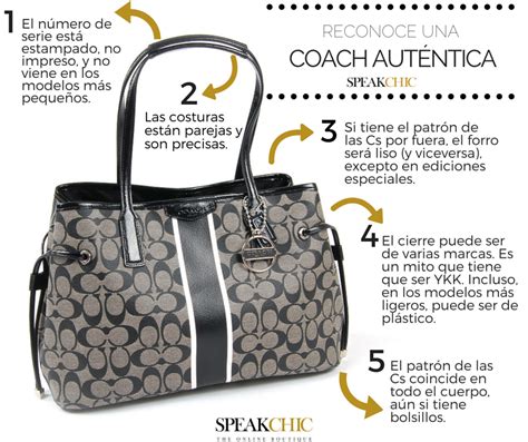 como identificar una bolsa coach original|bolsa coach original.